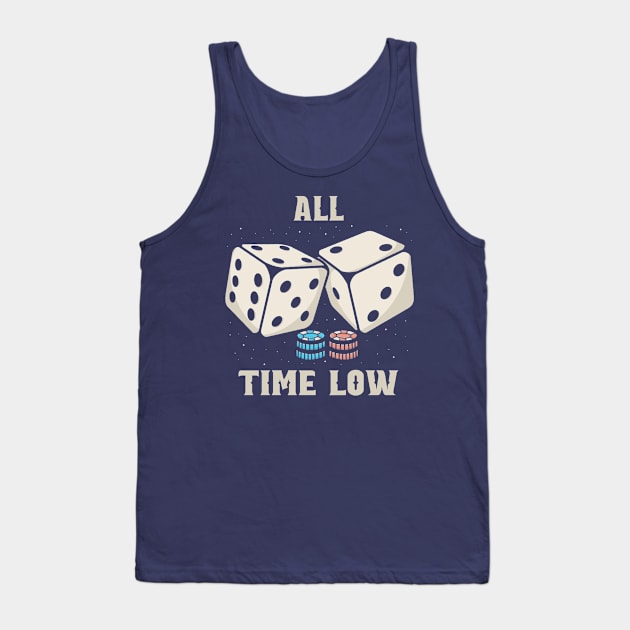 Dice all time low Tank Top by Hsamal Gibran